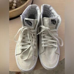 Sk8-Hi hi tops vans vans size 7